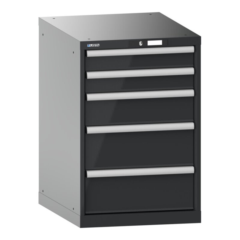 Lista Schubladenschrank 27x36E (BxTxH) 564x725x850mm KEY Lock R7016