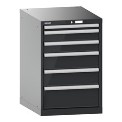 Lista Schubladenschrank 27x36E (BxTxH) 564x725x850mm KEY Lock R7016