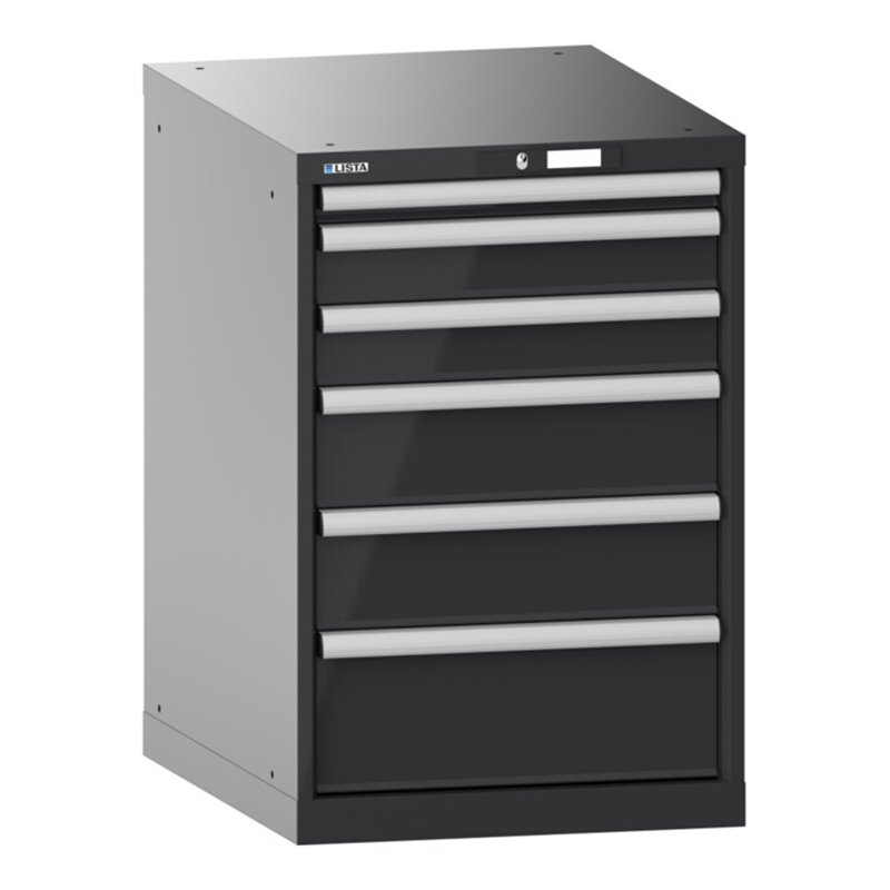 Lista Schubladenschrank 27x36E (BxTxH) 564x725x850mm KEY Lock R7016