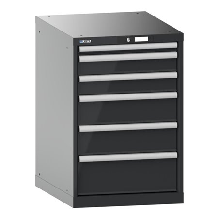 Lista Schubladenschrank 27x36E (BxTxH) 564x725x850mm KEY Lock R7016
