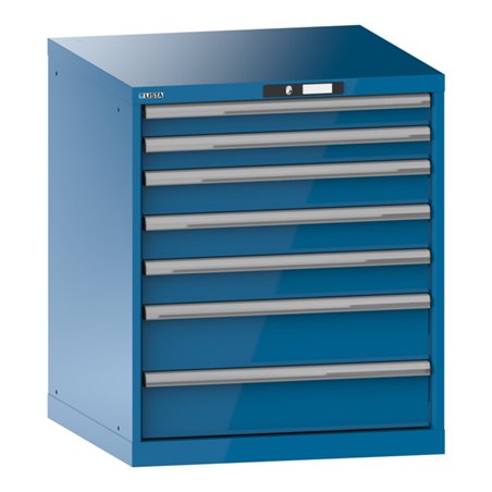Lista Schubladenschrank 36x36E (BxTxH) 717x725x850mm KEY Lock R5012