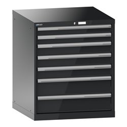 Lista Schubladenschrank 36x36E (BxTxH) 717x725x850mm KEY Lock R7016