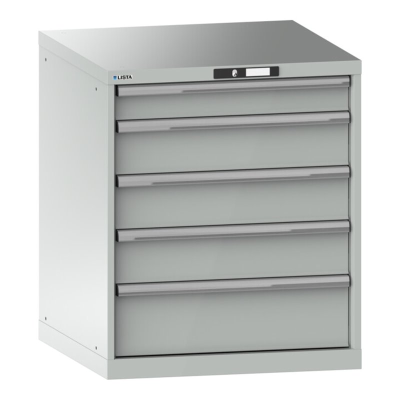 Lista Schubladenschrank 36x36E (BxTxH) 717x725x850mm KEY Lock R7035