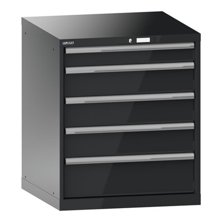 Lista Schubladenschrank 36x36E (BxTxH) 717x725x850mm KEY Lock R7016