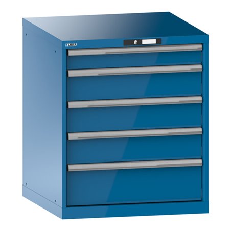 Lista Schubladenschrank 36x36E (BxTxH) 717x725x850mm KEY Lock R5012