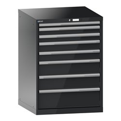 Lista Schubladenschrank 36x36E (BxTxH) 717x725x1000mm KEY Lock R7016