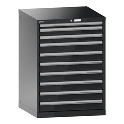 Lista Schubladenschrank 36x36E (BxTxH) 717x725x1000mm KEY Lock R7016