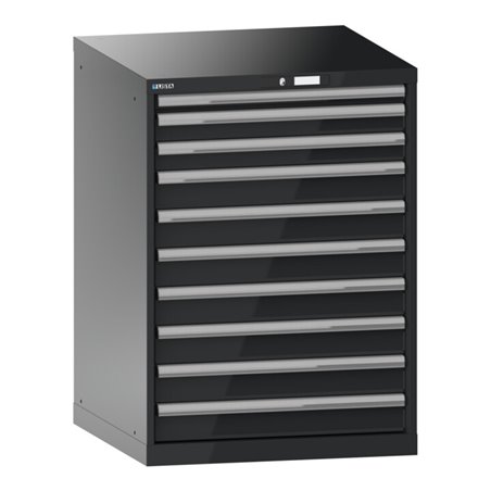 Lista Schubladenschrank 36x36E (BxTxH) 717x725x1000mm KEY Lock R7016