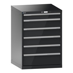 Lista Schubladenschrank 36x36E (BxTxH) 717x725x1000mm KEY Lock R7016