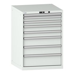 Lista Schubladenschrank 36x36E (BxTxH) 717x725x1000mm KEY Lock R7035