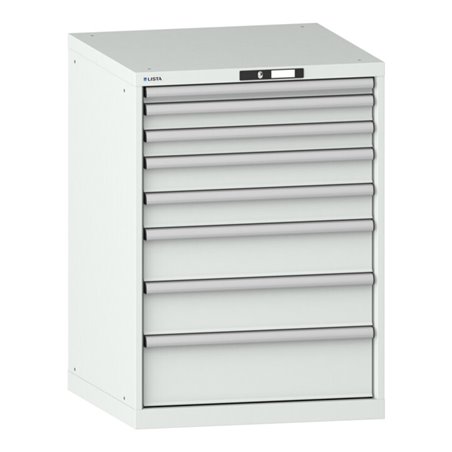 Lista Schubladenschrank 36x36E (BxTxH) 717x725x1000mm KEY Lock R7035