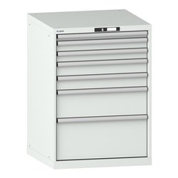 Lista Schubladenschrank 36x36E (BxTxH) 717x725x1000mm KEY Lock R7035