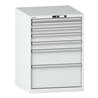 Lista Schubladenschrank 36x36E (BxTxH) 717x725x1000mm KEY Lock R7035