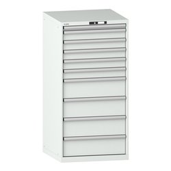 Lista Schubladenschrank 36x36E (BxTxH) 717x725x1450mm KEY Lock R7035