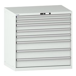 Lista Schubladenschrank 54x36E (BxTxH) 1023x725x1000mm KEY Lock R7035