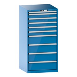 Lista Schubladenschrank 36x36E (BxTxH) 717x725x1450mm KEY Lock R5012