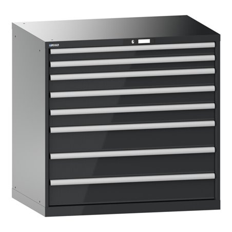 Lista Schubladenschrank 54x36E (BxTxH) 1023x725x1000mm KEY Lock R7016