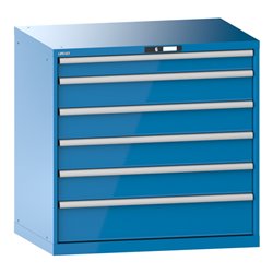 Lista Schubladenschrank 54x36E (BxTxH) 1023x725x1000mm KEY Lock R5012