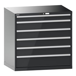 Lista Schubladenschrank 54x36E (BxTxH) 1023x725x1000mm KEY Lock R7016