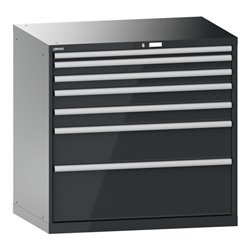 Lista Schubladenschrank 54x36E (BxTxH) 1023x725x1000mm KEY Lock R7016