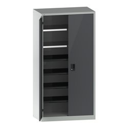 Lista Flügeltürschrank (BxTxH) 1000x580x1950mm KEY Lock R7035/N6502