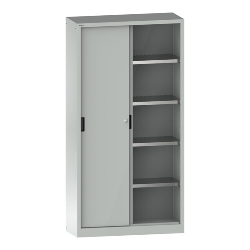 Lista Schiebetürschrank (BxTxH) 1000x580x1950mm KEY Lock R7035