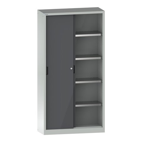 Lista Schiebetürschrank (BxTxH) 1000x580x1950mm KEY Lock R7035/N6502