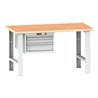 Lista Werkbank 27x36E (BxTxH) 2000x750x840mm Multiplex KEY Lock R7035