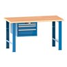 Lista Werkbank 27x36E (BxTxH) 2000x750x840mm Multiplex KEY Lock R5012