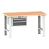 Lista Werkbank 27x36E (BxTxH) 2000x750x840mm Multiplex KEY Lock R7035/N6502
