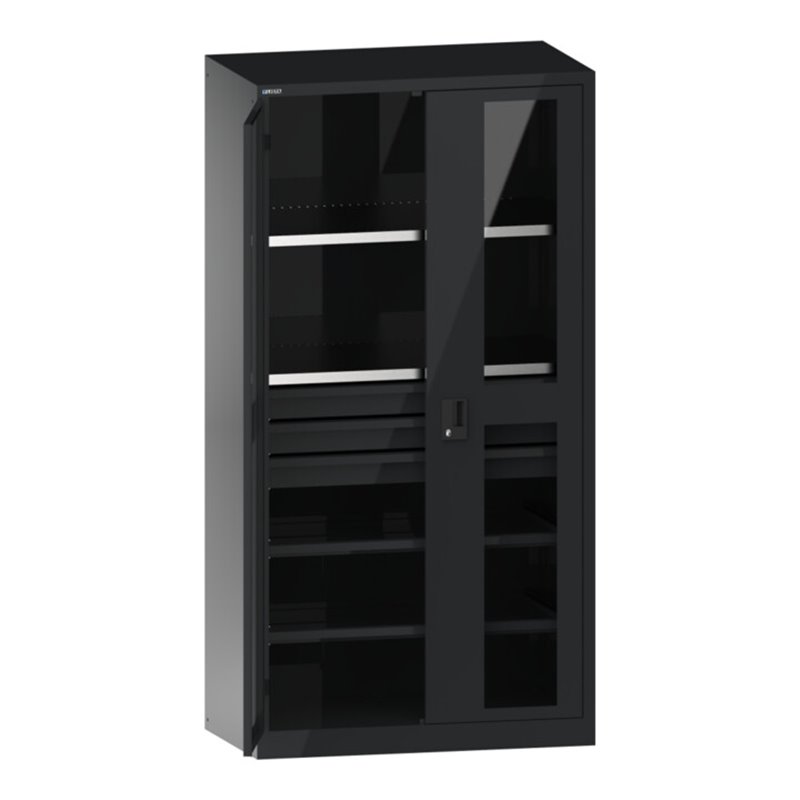 Lista Flügeltürschrank (BxTxH) 1000x580x1950mm KEY Lock R7016