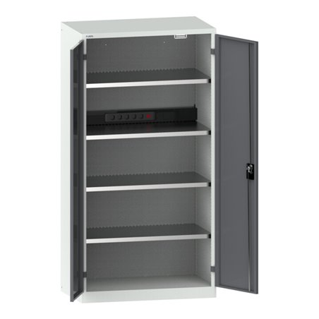 Lista Akku-Ladeschrank (BxTxH) 1000x580x1950mm Typ D KEY Lock R7035/N6502