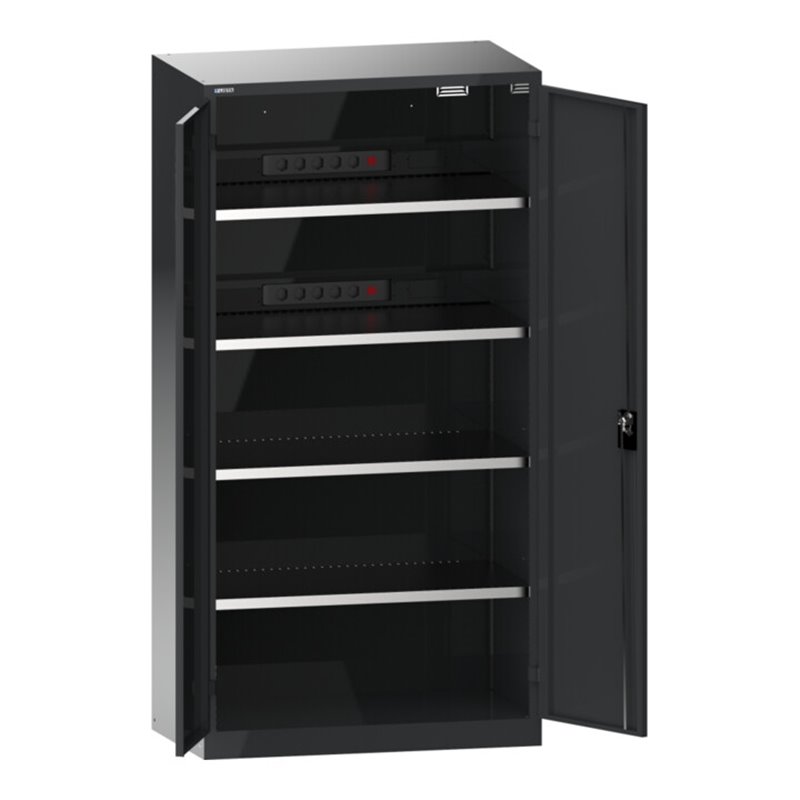 Lista Akku-Ladeschrank (BxTxH) 1000x580x1950mm Typ D KEY Lock R7016