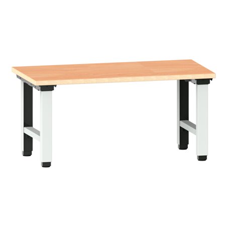 Lista Arbeitstisch (BxTxH) 2000x750x715-1215mm Multiplex R7035