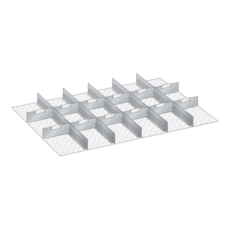 Lista Set Schlitzwände und Trennbleche 54x36E (BxTxFH) 918x612x150mm