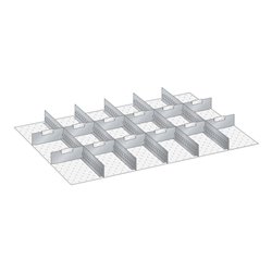 Lista Set Schlitzwände und Trennbleche 54x36E (BxTxFH) 918x612x300mm