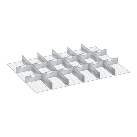 Lista Set Schlitzwände und Trennbleche 54x36E (BxTxFH) 918x612x50mm