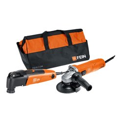 FEIN Vorteils-Combo Netz: Compact-Winkelschleifer CG 7-125 & MULTIMASTER MM 300