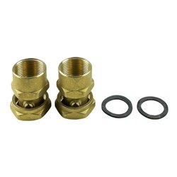 Grundfos Kugelventilsatz G 1 1/2/Rp 1 1/4, m ÜWM, Messing