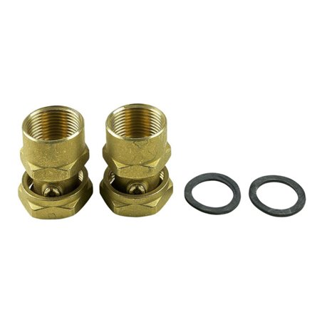 Grundfos Kugelventilsatz G 1 1/2/Rp 1 1/4, m ÜWM, Messing