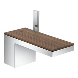 hansgrohe Platte Axor MyEdition 200x82mm, amerikanischer Nussbaum