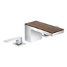 hansgrohe Platte Axor MyEdition 200x82mm, amerikanischer Nussbaum