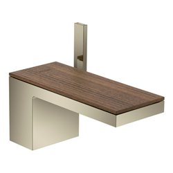 hansgrohe Platte Axor MyEdition 200x82mm, amerikanischer Nussbaum