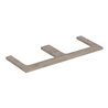 Geberit Waschtisch-Platte One 120x3x47cm, N hick./Mela Holz, AS 2-fach