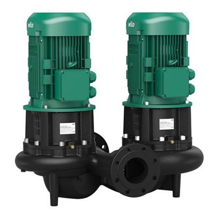 Wilo Standarddoppelpumpe CronoTwin DL 50/160-5,5/2, 5,5 kW, 2-polig