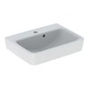 Geberit Handwaschbecken Renova Plan 50x38cm, HL mi, m asymetrischem ÜL, we.