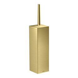 hansgrohe Bürste Axor Uni. Rectangular mit Deckel, Wandmontage, brushed brass