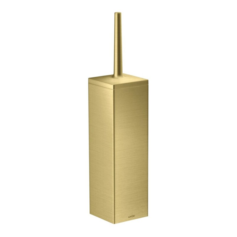 hansgrohe Bürste Axor Uni. Rectangular mit Deckel, Wandmontage, brushed brass
