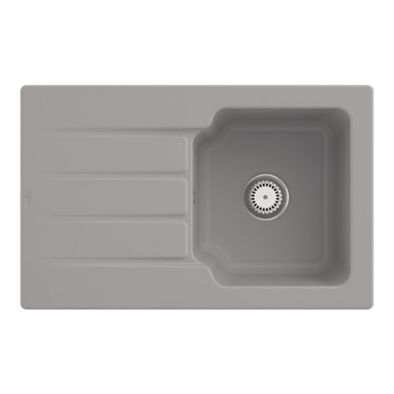 V&B Spüle Architectura 45 m Abl.garn, Hand., fossil CeramicPlus