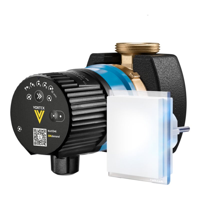 Vortex Trinkwasser-Zirkulationspumpe BWO 155 MA 230 V, ON, m Funk u FS, 11/4' AG, V-Geh.